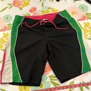 Lilu size 13 Hawaiian swim shorts